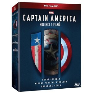 Captain America Trilogie - kolekce (2D+3D) (6xBLU-RAY)