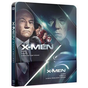 X-MEN Trilogie kolekce 1-3 (3 BLU-RAY) - STEELBOOK