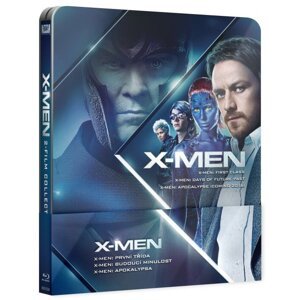 X-MEN Prequel kolekce 4-6 (3 BLU-RAY) - STEELBOOK