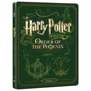 Harry Potter a Fénixův řád (BLU-RAY+DVD BONUS) - STEELBOOK
