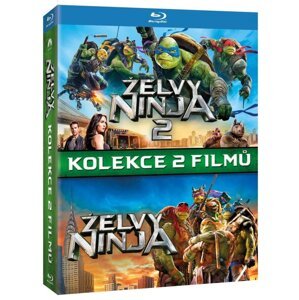 Želvy Ninja 1+2 - kolekce (2 BLU-RAY)