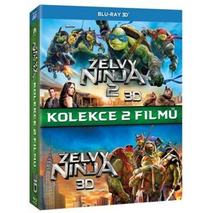 Želvy Ninja 1+2 - kolekce (2D+3D) (3 BLU-RAY)