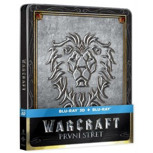 Warcraft: První střet (2D+3D) (2 BLU-RAY) - STEELBOOK