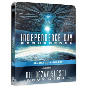 Den nezávislosti: Nový útok (2D+3D) (2 BLU-RAY) - STEELBOOK