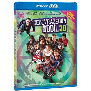 Sebevražedný oddíl (3 BLU-RAY) (3D/2D/2D - prodloužená verze)