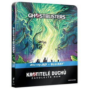 Krotitelé duchů (2016) (2D+3D) (2 BLU-RAY) STEELBOOK - prodloužená verze