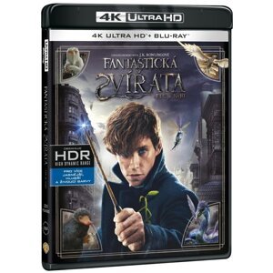 Fantastická zvířata a kde je najít (4K ULTRA HD+BLU-RAY) (2 BLU-RAY)