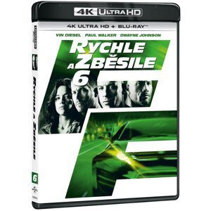 Rychle a zběsile 6 (4K ULTRA HD+BLU-RAY) (2 BLU-RAY) - 2 verze filmu