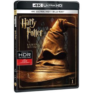 Harry Potter a kámen mudrců (4K ULTRA HD+BLU-RAY) (2 BLU-RAY)