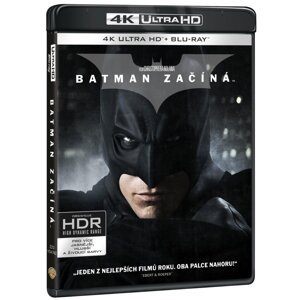 Batman začíná (4K ULTRA HD+BLU-RAY+BD BONUS) (3 BLU-RAY)