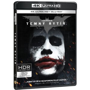 Temný rytíř (4K UHD + 2 BLU-RAY) (3 disky BLU-RAY)