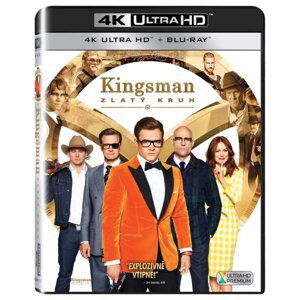 Kingsman 2: Zlatý kruh (4K ULTRA HD+BLU-RAY) (2 BLU-RAY)