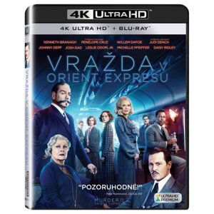 Vražda v Orient expresu (2017) (4K ULTRA HD+BLU-RAY) (2 BLU-RAY)