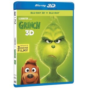 Grinch (2018) (2D+3D) (2 BLU-RAY) - animovaný