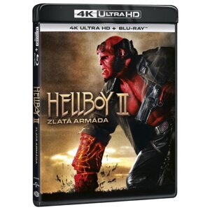 Hellboy 2: Zlatá armáda (4K ULTRA HD+BLU-RAY) (2 BLU-RAY)