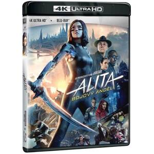 Alita: Bojový Anděl (4K ULTRA HD + BLU-RAY) (2 BLU-RAY)