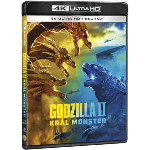 Godzilla 2: Král monster (4K ULTRA HD+BLU-RAY) (2 BLU-RAY)