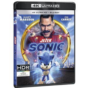 Ježek Sonic (4K ULTRA HD + BLU-RAY) (2 BLU-RAY)