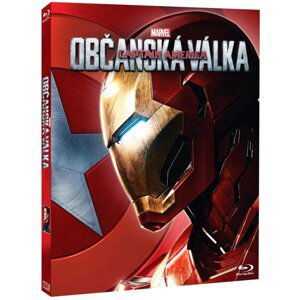 Captain America: Občanská válka (BLU-RAY) - obal Iron Man - limitovaná edice