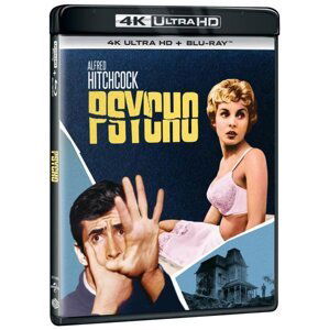 Psycho (1960) (4K ULTRA HD + BLU-RAY) (2 BLU-RAY) - 2 verze filmu