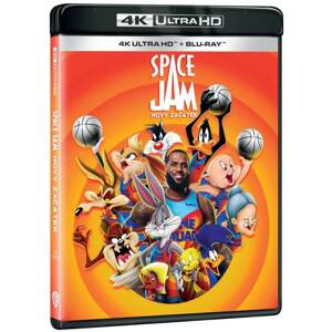 Space Jam 2: Nový začátek (4K ULTRA HD + BLU-RAY) (2 BLU-RAY)