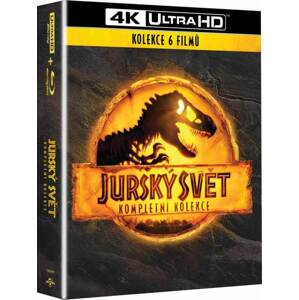 Jurský svět kolekce 1-6 (4K ULTRA HD + BLU-RAY) 12 disků