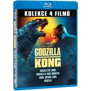 Godzilla + Kong kolekce (4 BLU-RAY)