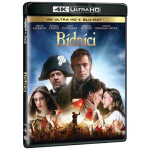 Bídníci (4K ULTRA HD + BLU-RAY) (2 BLU-RAY) - muzikál