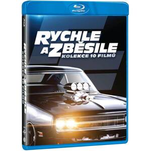 Rychle a zběsile kolekce 1-10 (10 BLU-RAY)