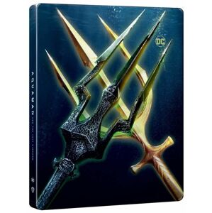 Aquaman a ztracené království (BLU-RAY + DVD) - STEELBOOK (motiv Tridents)