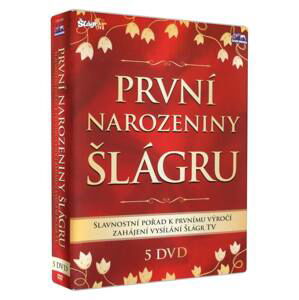 První narozeniny Šlágru TV (5 DVD)