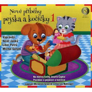 Nové příběhy pejska a kočičky 1 (CD) - audiokniha