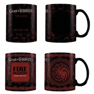 Hrnek Hra o trůny - Targaryen měnící se 315 ml