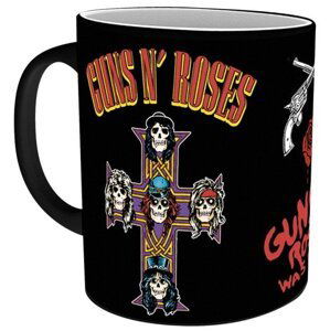 Hrnek Guns´N Roses - kříž měnící se 295 ml