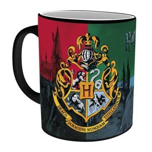 Hrnek Harry Potter - Bradavický erb měnící se 295 ml