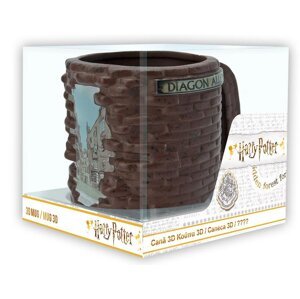 Hrnek Harry Potter - Příčná ulice 3D 500 ml