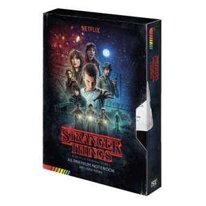 Zápisník Stranger Things - VHS A5