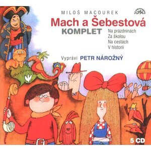 Mach a Šebestová Komplet (5 CD) - audiokniha