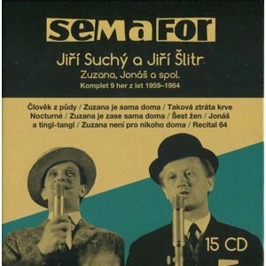 Semafor Komplet 9 her z let 1959-1964 (15 CD) - mluvené slovo