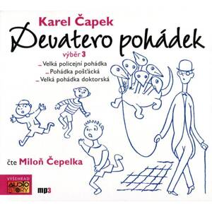 Karel Čapek - Devatero pohádek, výběr 3 (MP3-CD) - audiokniha