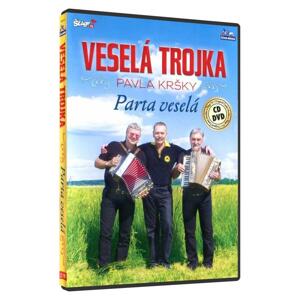 Veselá trojka Pavla Kršky - Parta Veselá (CD + DVD)