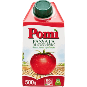 Pomi rajčatová passata v prakticém balení 500ml