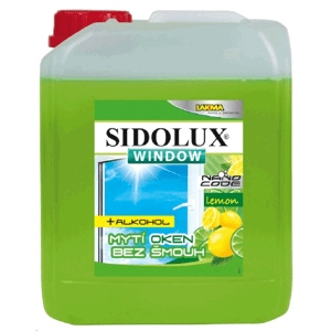 Sidolux Nano Code Čistič oken s vůní limetky 5000ml