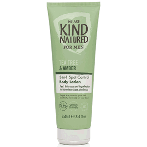 Kind Natured Men pánský tělový krém 3v1 Amber & TeaTree 250ml