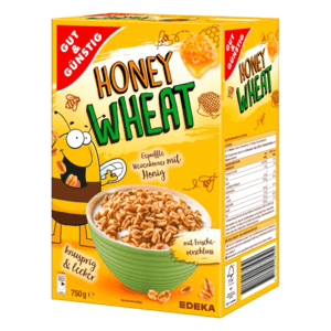 GG Honey Wheat pšeničné lupínky s medem 750g