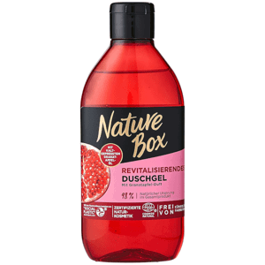 Nature Box sprchový gel s olejem z granátového jablka lisovaným za studena 250ml