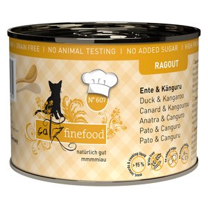 catz finefood Ragout 6 x 190 g - No. 607 klokan a kachna (190 g)