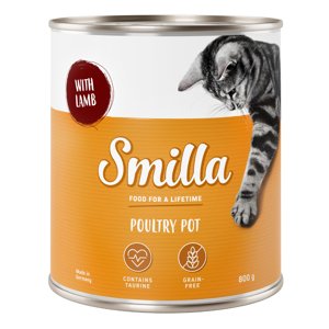 Smilla drůbeží konzerva 24 x 800 g - jemné drůbeží s jehněčím