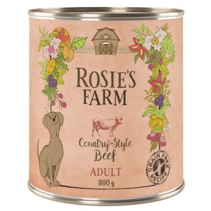 Rosie's Farm Adult 6 x 800 g  - hovězí