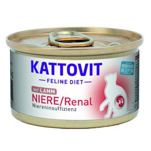 Kattovit Niere/Renal 12 x 85 g - jehněčí